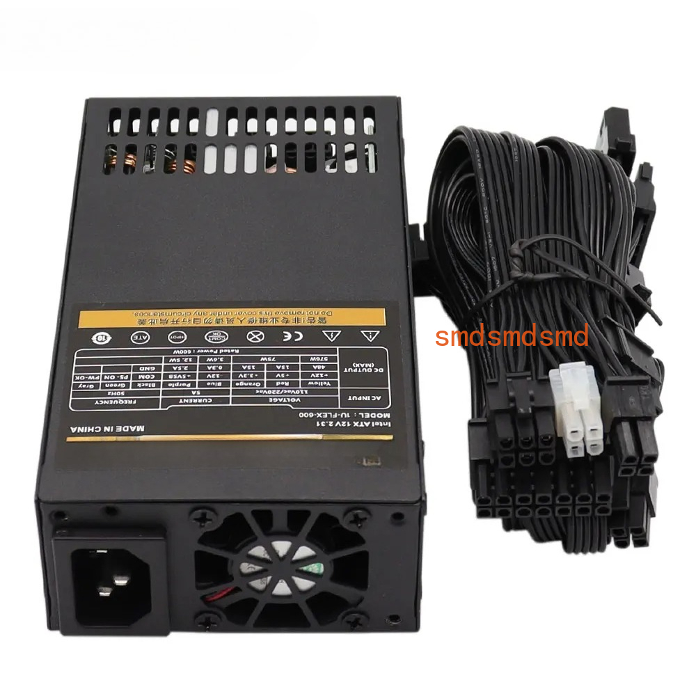 Atx Power Supply 1U Flex 500W - Модульный блок питания 600 Вт, компактный