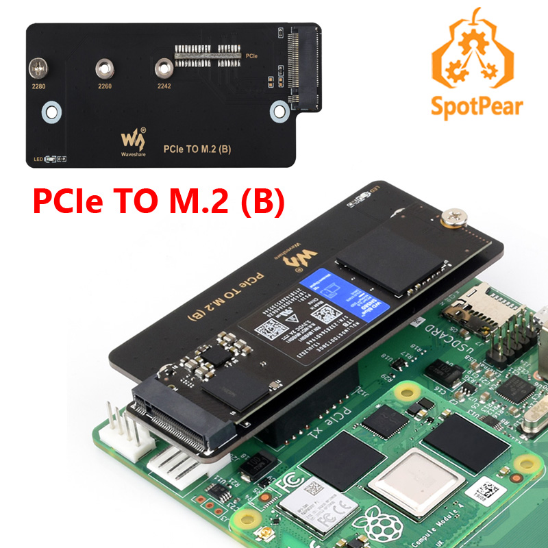 Deskpi Super6C - Плата адаптера PCIe-M.2 NVMe SSD B