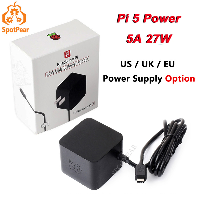 Raspberry Pi 5 8Gb - Оригинальный официальный блок питания PD 5