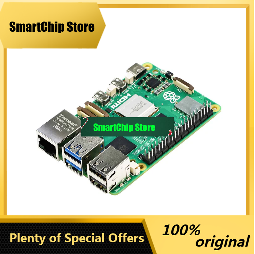 Raspberry Pi 5 8Gb - Оригинальный одноплатный компьютер SmCpOfficial Raspberry Pi