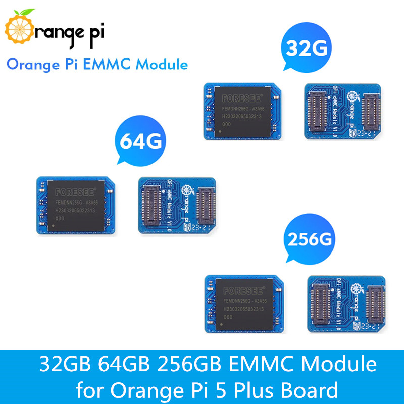Orange Pi 5 Plus 32Gb - Модуль EMMC Orange Pi 32 ГБ,