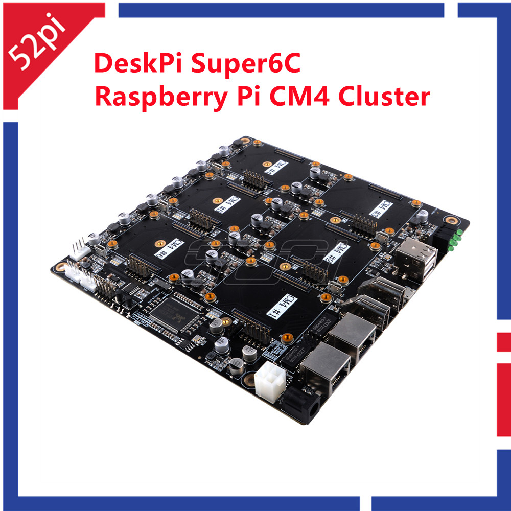 Deskpi Super6C - 52Pi Новая плата DeskPi Super6C Raspberry