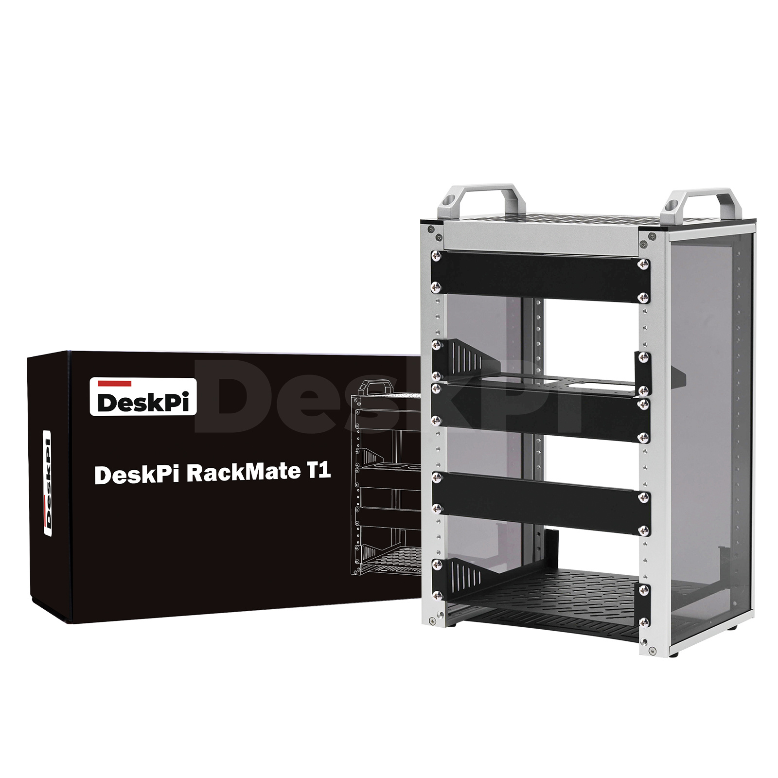 Deskpi Super6C - DeskPi RackMate T1 Rackmount, 10-дюймовый серверный