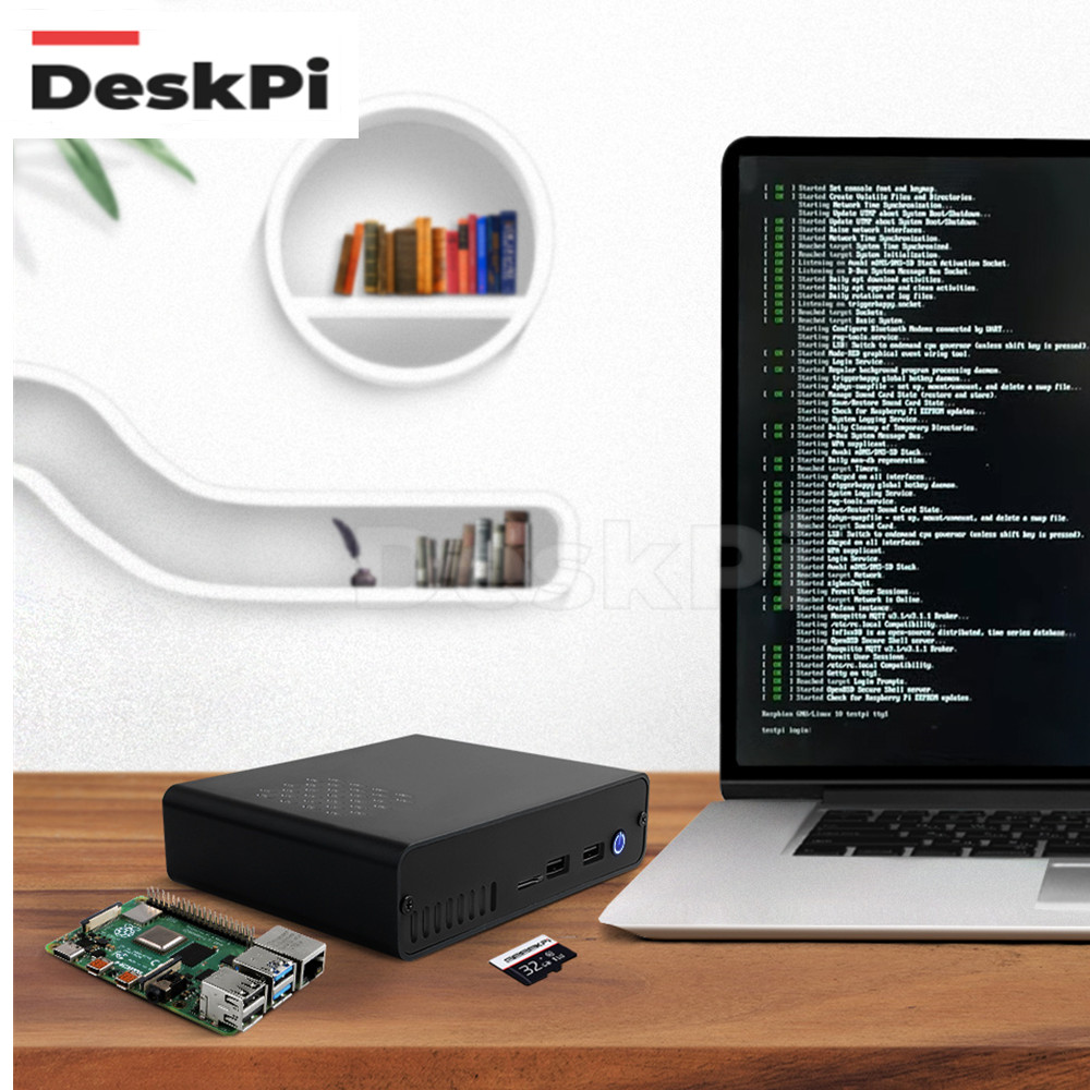 Deskpi Super6C - ТВ-приставка DeskPi Pro GPIO, удлинитель, инфракрасный
