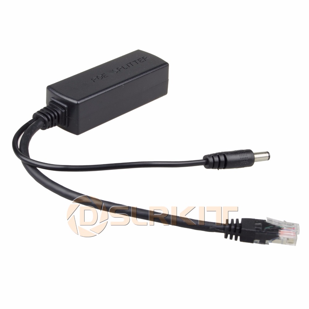 Active Poe Splitter Gigabit 12V 2A - DSLRKIT Gigabit активный сплиттер PoE Power