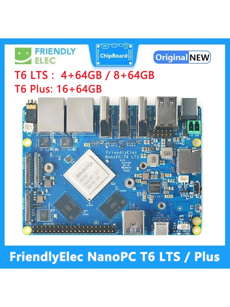 Плата FriendlyElec NanoPC T6 L – обзор и цена Nanopc T6 16Gb