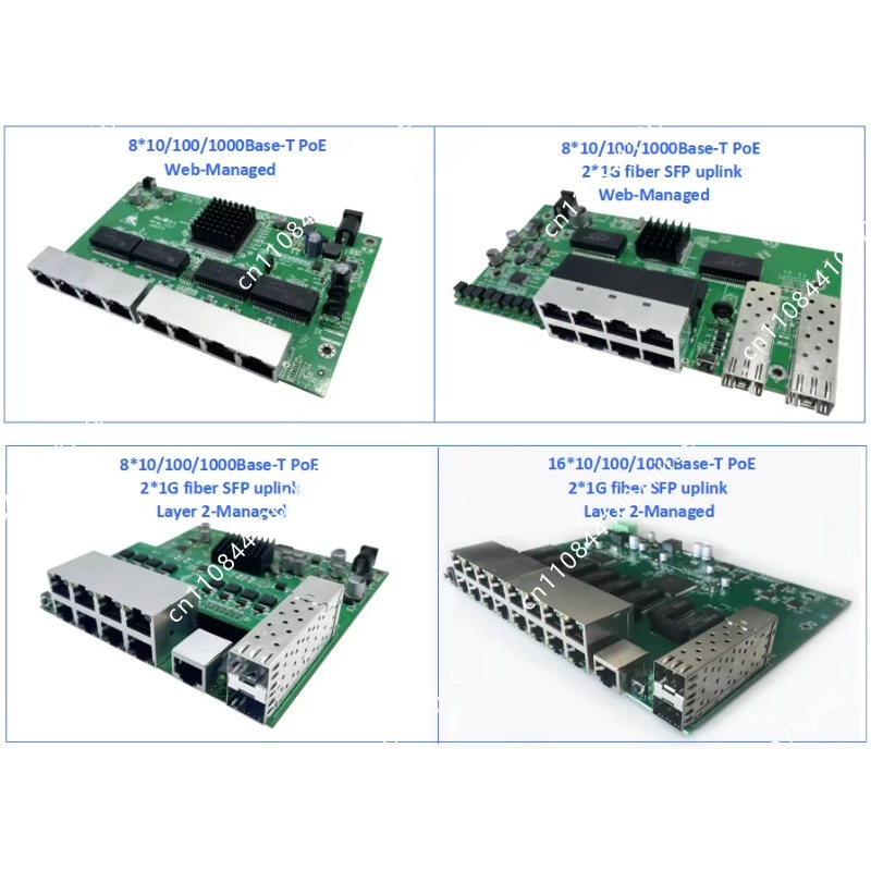 4/8/16/24-портовый управляемый – обзор и цена Managed Gigabit Poe Switch 8 Port 802.3At