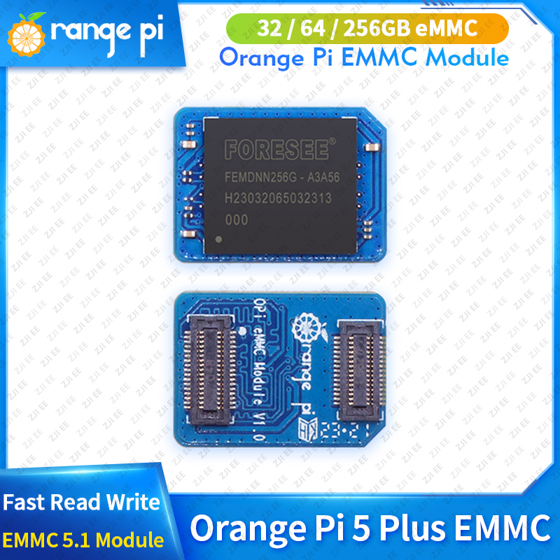 Модуль EMMC Orange Pi 32 ГБ 64 – обзор и цена Orange Pi 5 Plus 32Gb