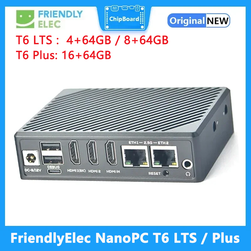 Плата для разработки FriendlyE – обзор и цена Nanopc T6 16Gb
