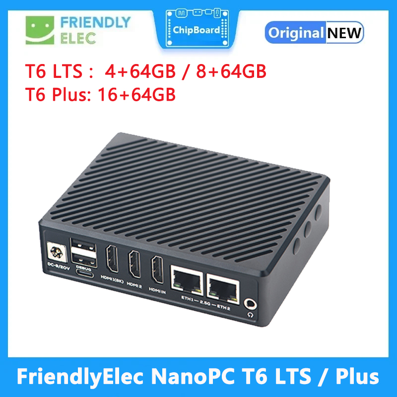 Плата для разработки FriendlyE – обзор и цена Nanopc T6 16Gb
