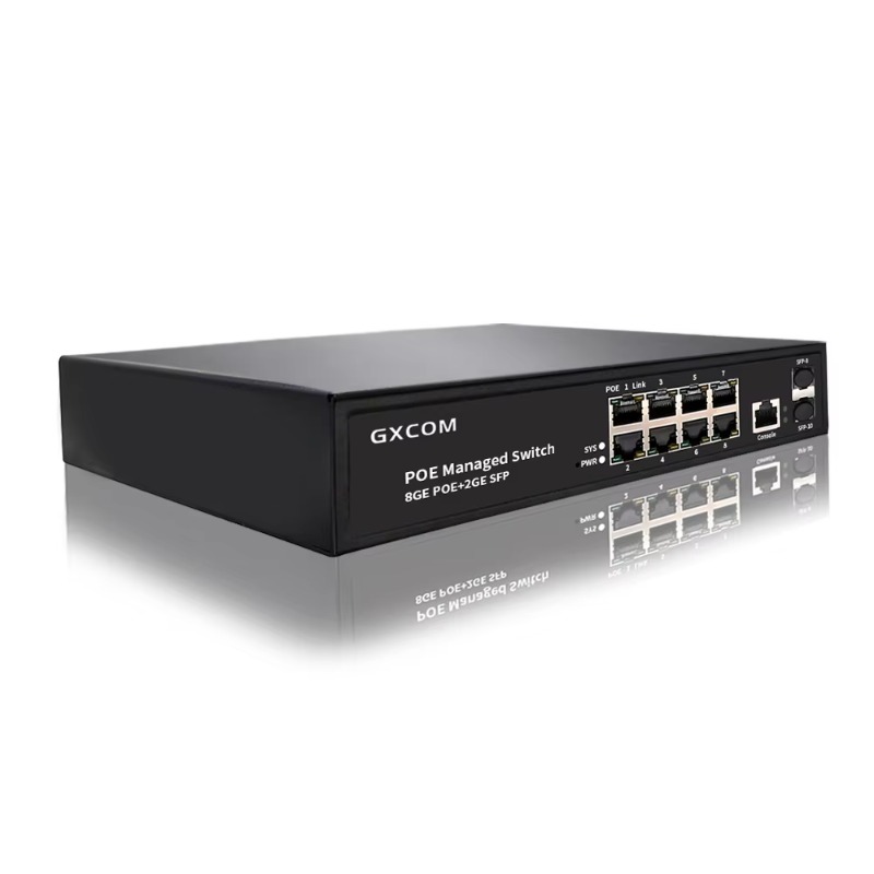 8-портовый гигабитный управляе – обзор и цена Managed Gigabit Poe Switch 8 Port 802.3At