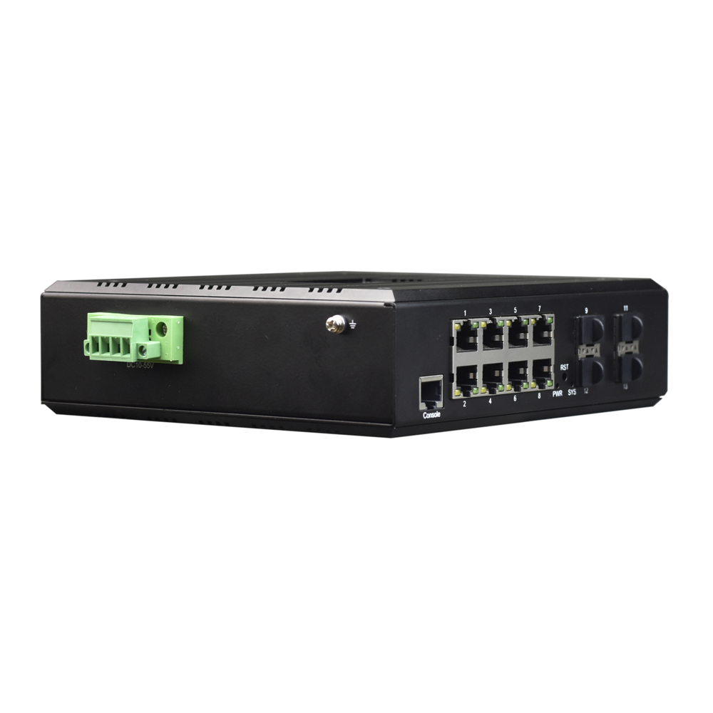 Промышленный коммутатор L3 с у – обзор и цена Sfp+ 10G Managed Switch 8 Port