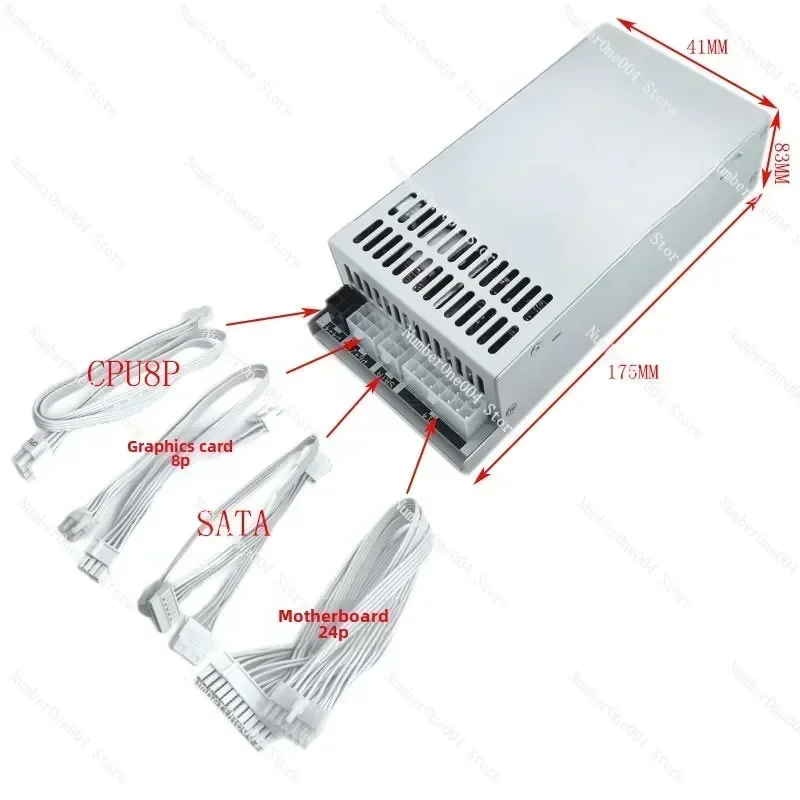 Блок питания 500W 80Plus Gold  – обзор и цена Atx Power Supply 1U Flex 500W