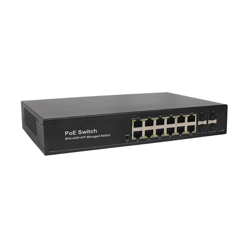Управляемый коммутатор PoE L3  – обзор и цена Sfp+ 10G Managed Switch 8 Port