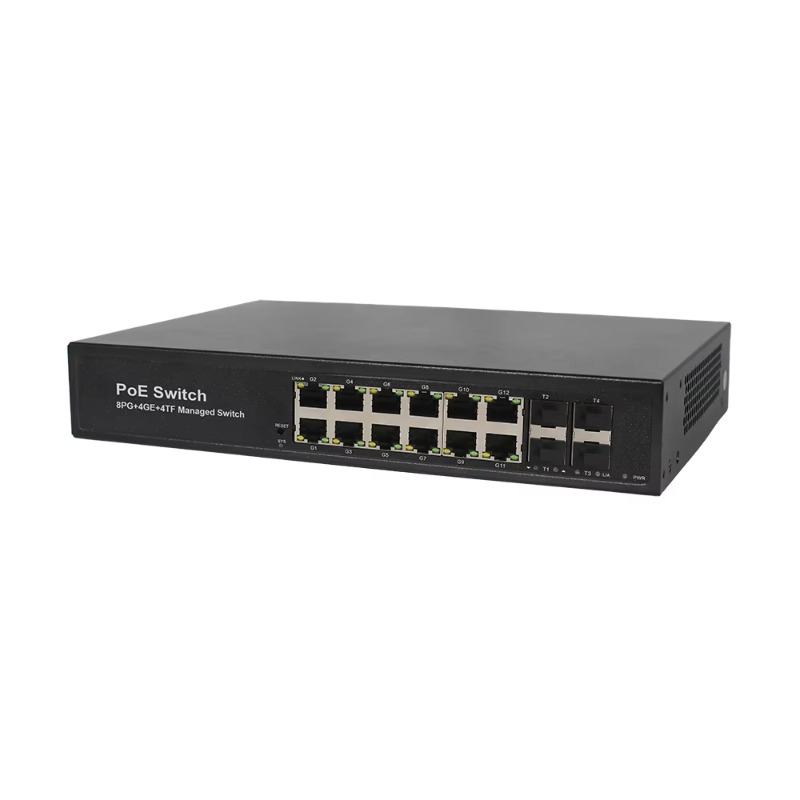 Управляемый коммутатор PoE L3  – обзор и цена Sfp+ 10G Managed Switch 8 Port