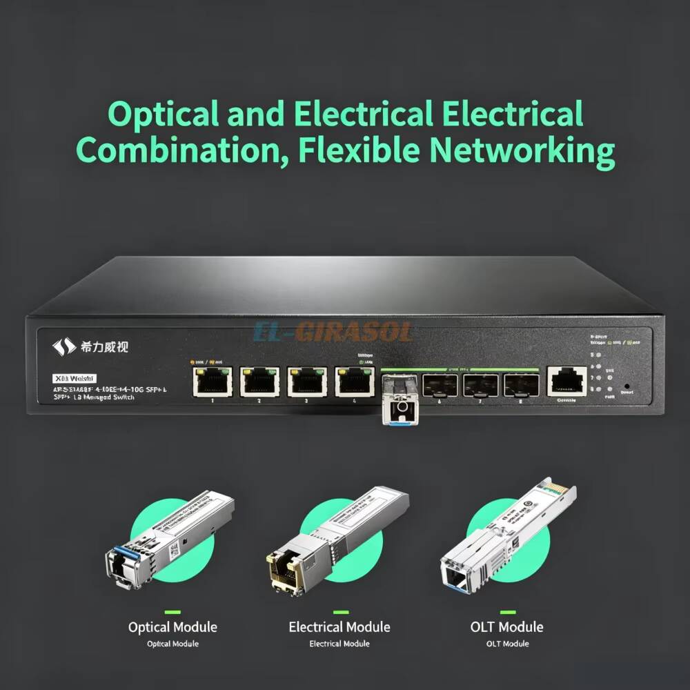 Коммутатор Sirivision 8 портов – обзор и цена Sfp+ 10G Managed Switch 8 Port