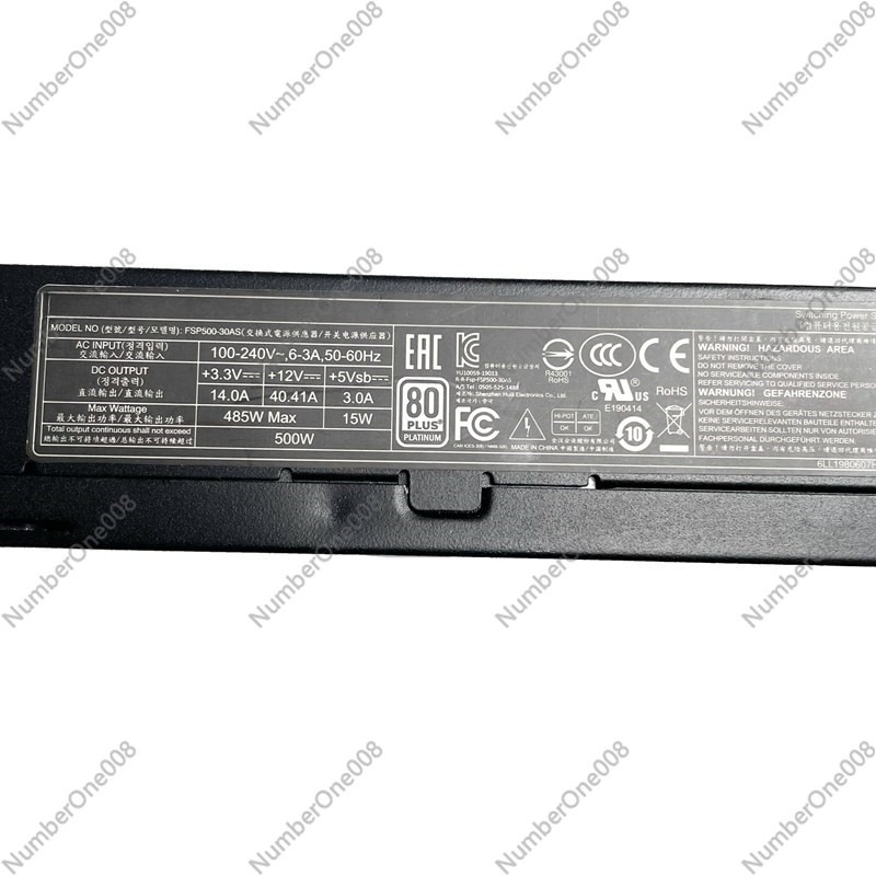 Блок питания FSP500-30AS 500W  – обзор и цена Atx Power Supply 1U Flex 500W
