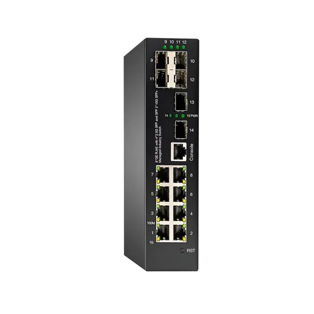 Промышленный управляемый PoE-к – обзор и цена Sfp+ 10G Managed Switch 8 Port