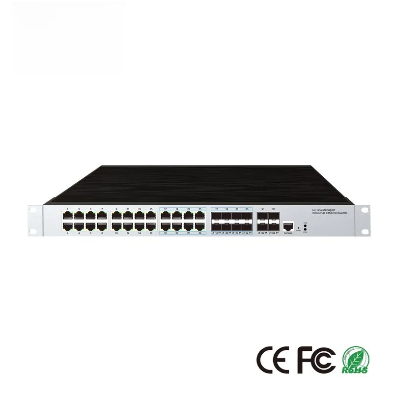 24-портовый промышленный PoE-к – обзор и цена Sfp+ 10G Managed Switch 8 Port