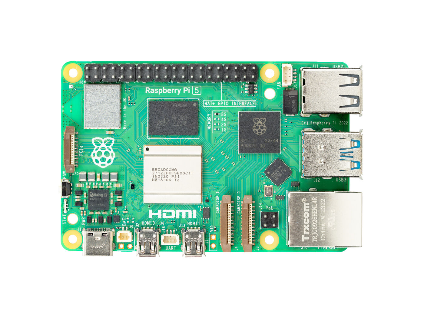 Официальная оригинальная плата – обзор и цена Raspberry Pi 5 8Gb
