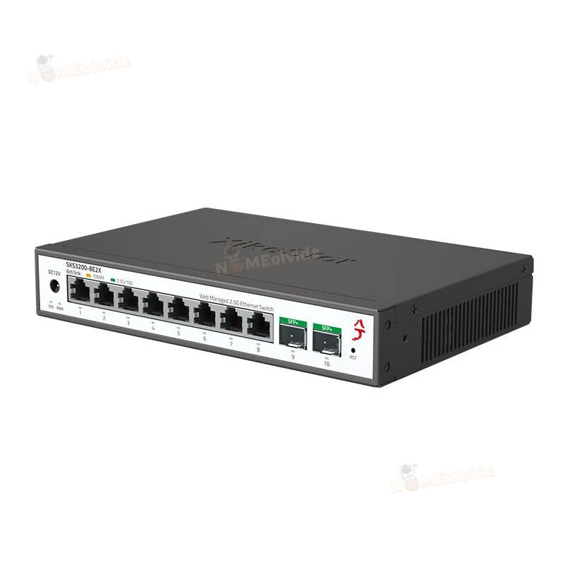 SKS3200 XikeStor, 10 портов L2 – обзор и цена Sfp+ 10G Managed Switch 8 Port