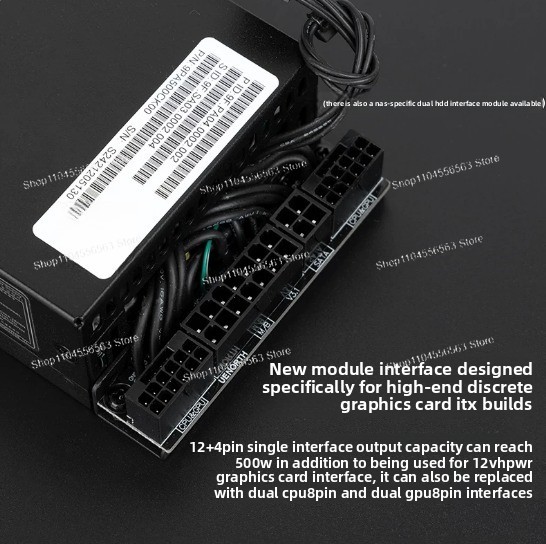 Блок питания 500W 1U Platinum  – обзор и цена Atx Power Supply 1U Flex 500W