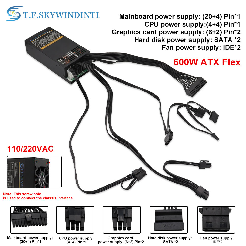 Модульный блок питания Flex 60 – обзор и цена Atx Power Supply 1U Flex 500W