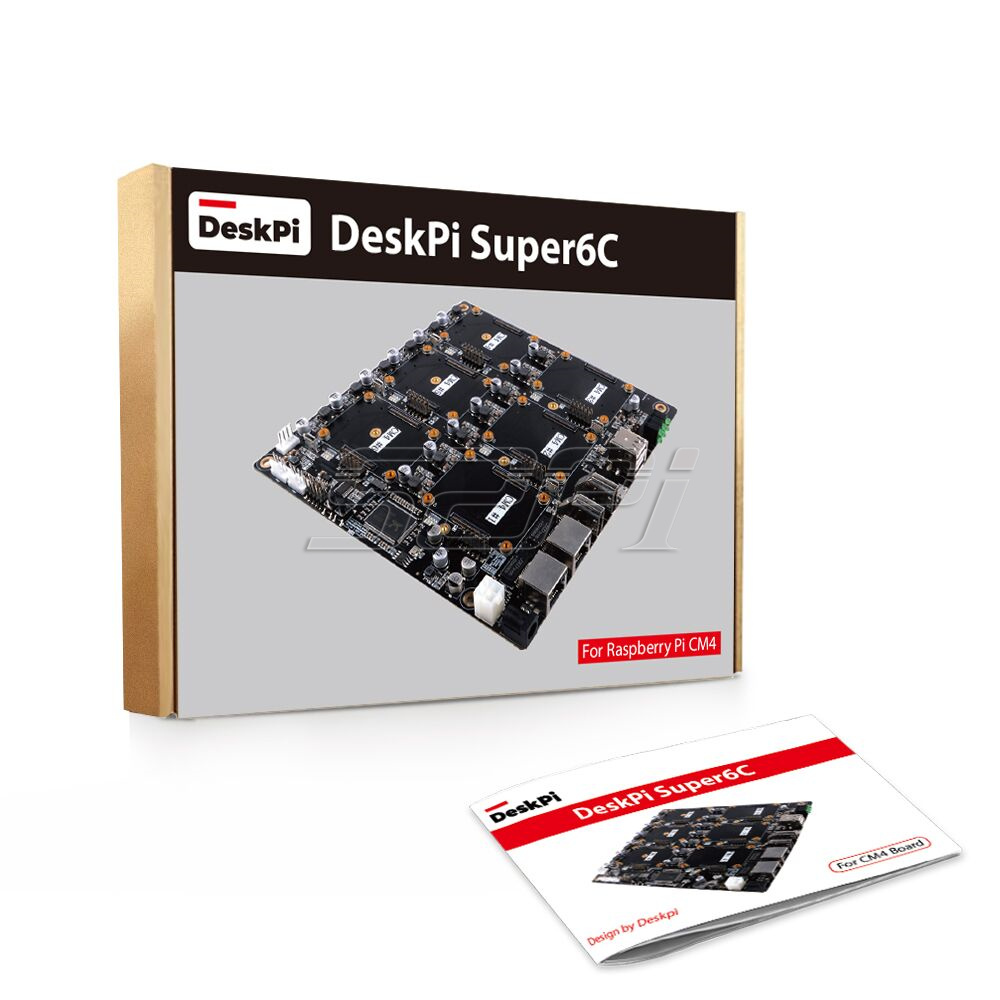 52Pi Новая плата DeskPi Super6 – обзор и цена Deskpi Super6C