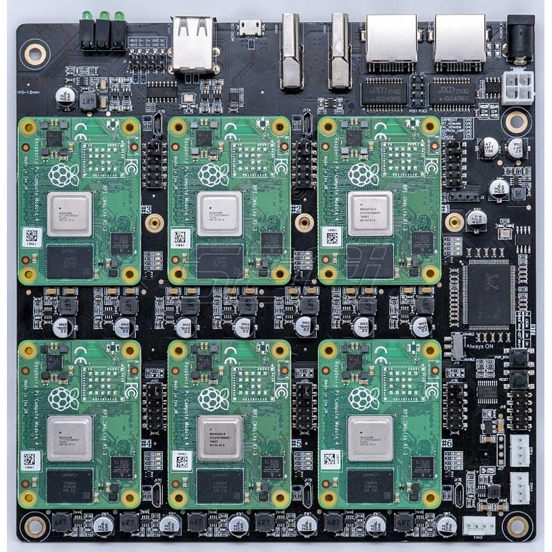 52Pi Новая плата DeskPi Super6 – обзор и цена Deskpi Super6C